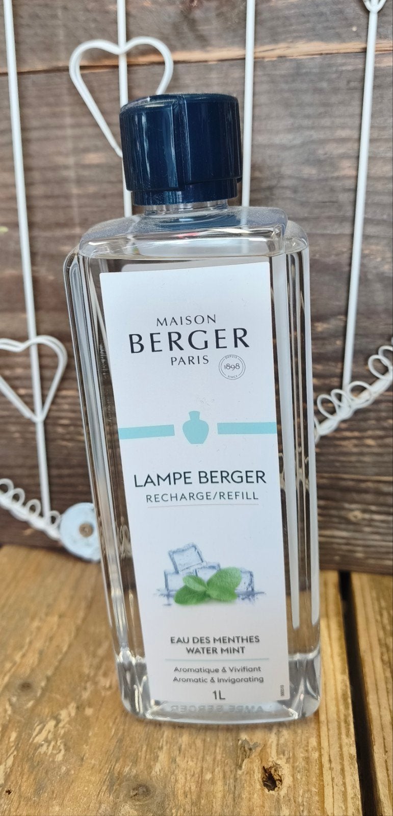 Lampe Berger Huisparfum Navulling Water Mint 1 Liter, Meerkleurig, Overige materialen, Nieuw, Ophalen of Verzenden