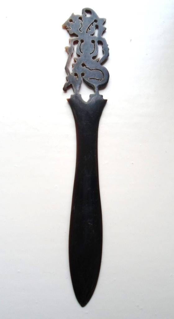 Briefopener Celluloid Wajang. Indonesisch., Ophalen of Verzenden