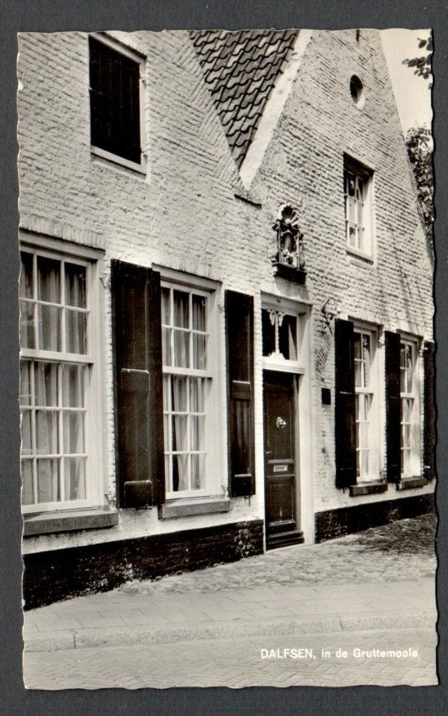 Oude Ansicht - DALFSEN - in de Gruttemoole - Ov., Ophalen of Verzenden, 1940 tot 1960, Ongelopen, Overijssel