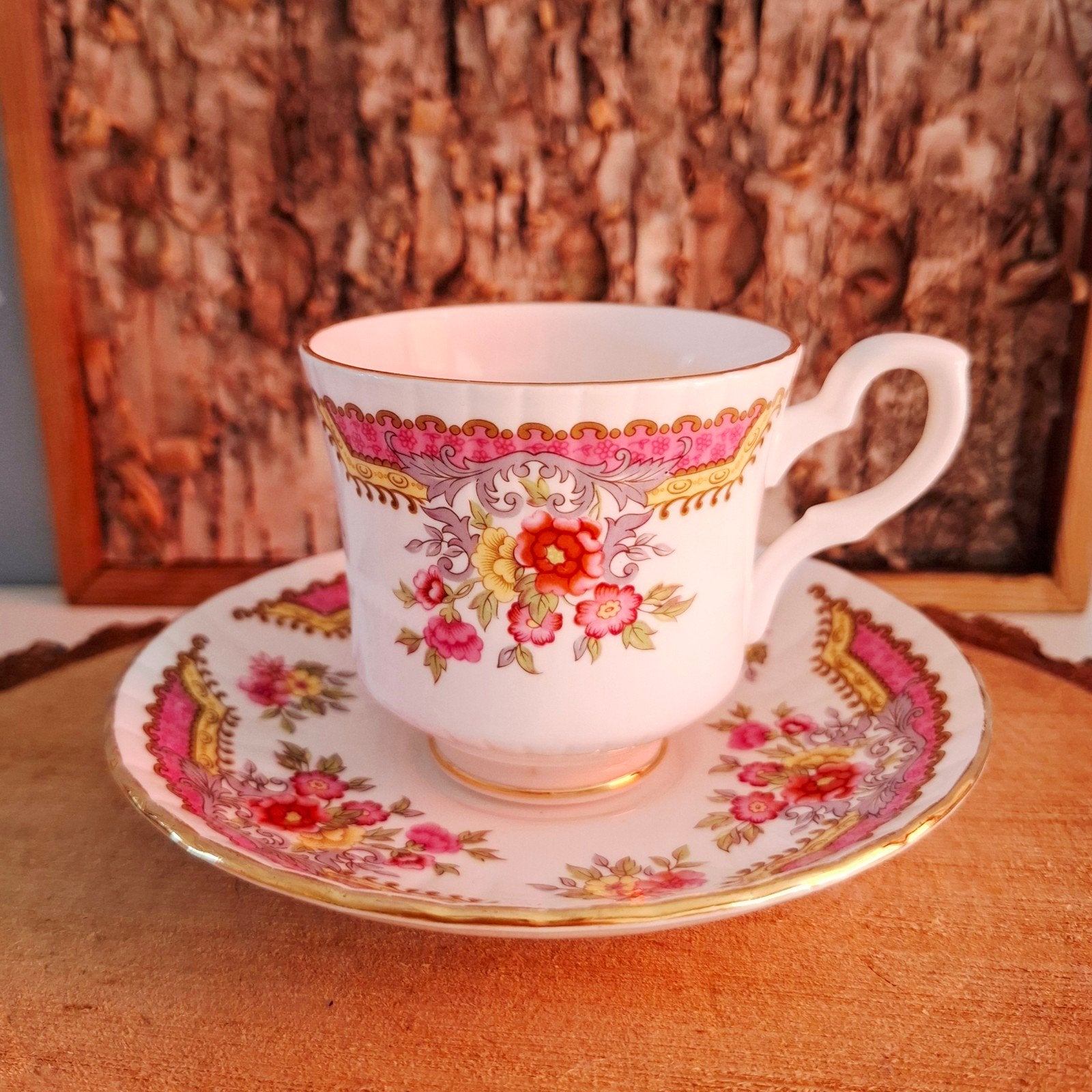 Royal Stafford, kop en schotel, Ophalen of Verzenden