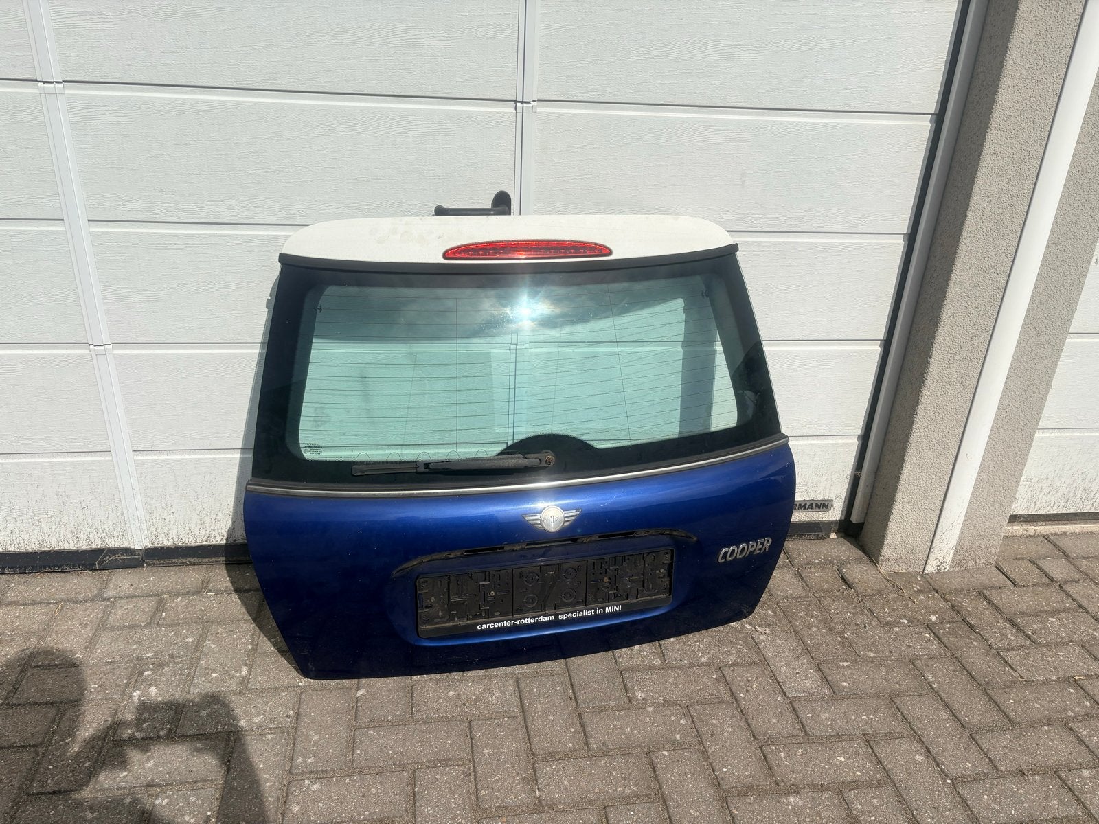 Achterklep Mini Cooper R50 R53 Blauw, Gebruikt, Achterklep, Ophalen of Verzenden, Mini