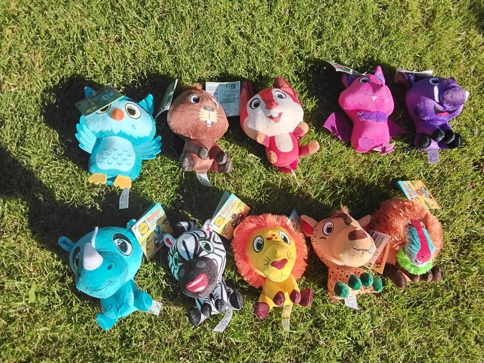 knufels van Lidl,10 stuks,bos -en safari mini's, NIEUW, Ophalen of Verzenden, Nieuw, Overige typen