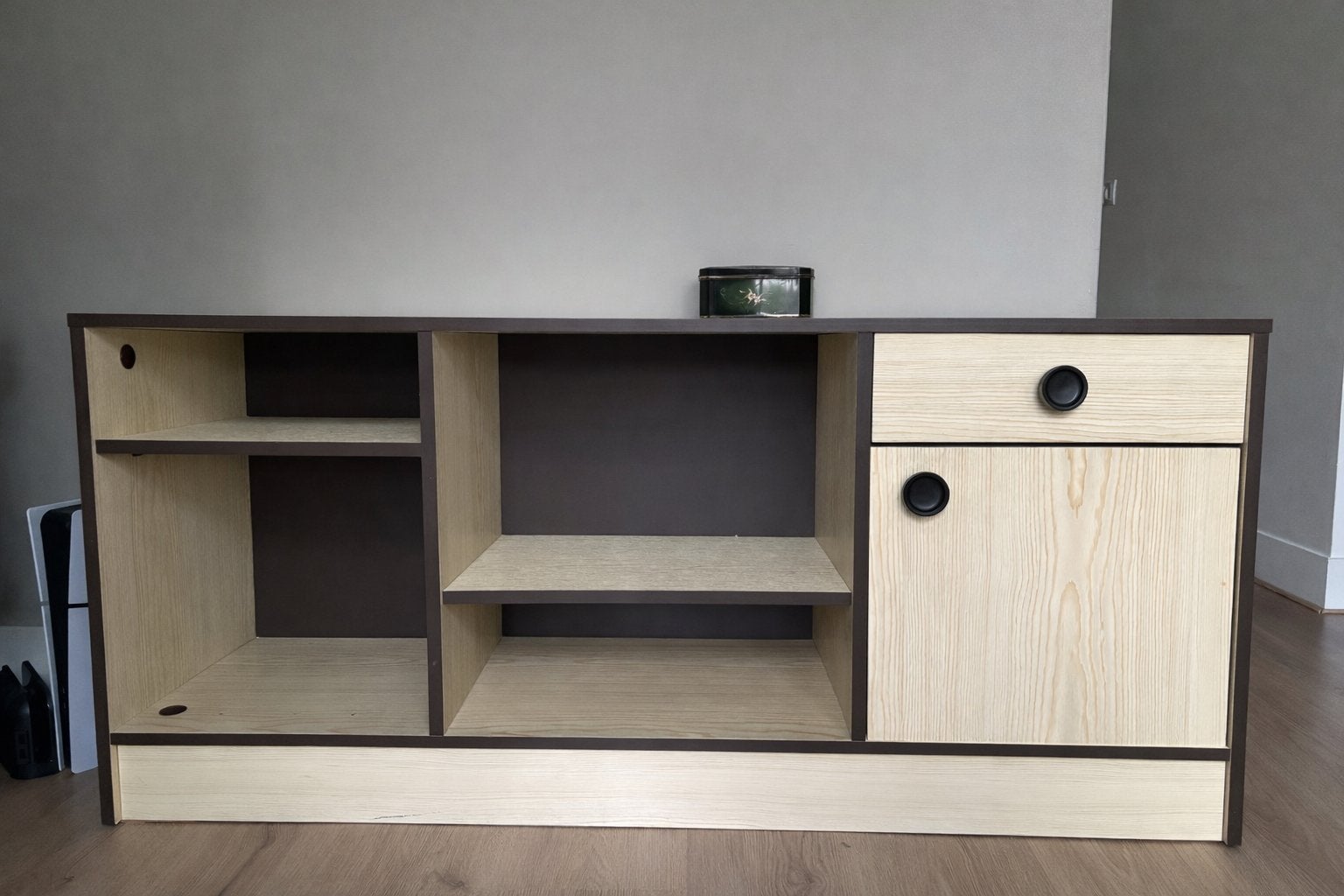 Retro jaren 70 dressoir, Huis en Inrichting, Kasten | Dressoirs, Ophalen, Zo goed als nieuw, 25 tot 50 cm