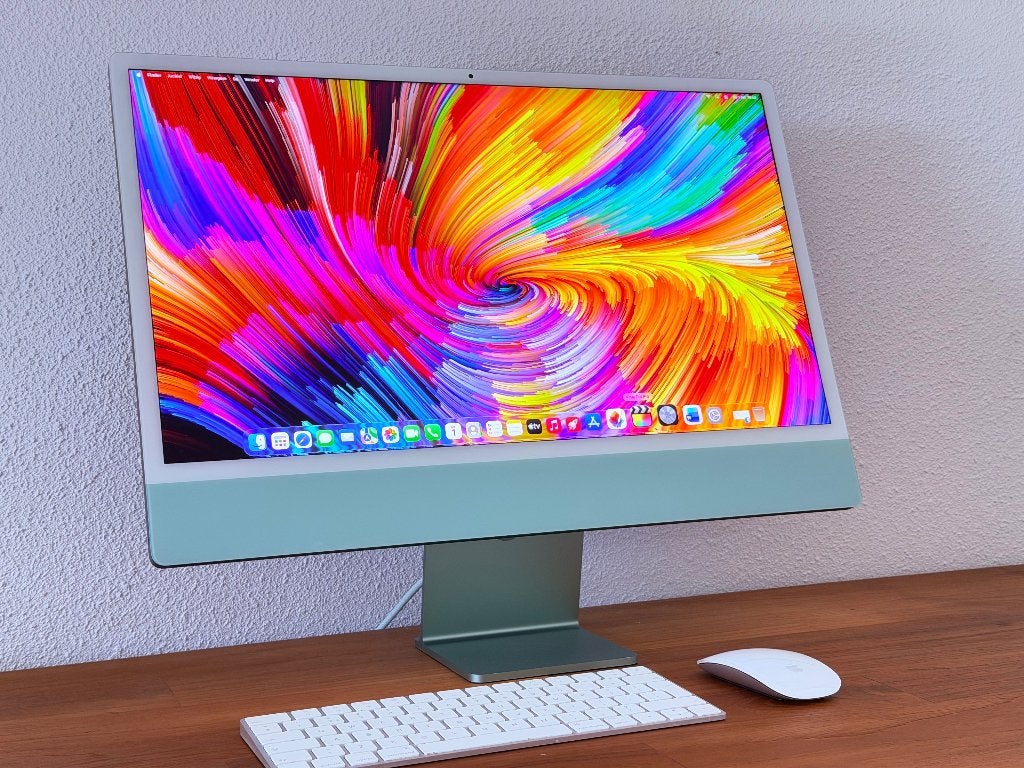 Foto 2 van ✅ iMac 24" M1 8GB Ram 512GB SSD Met Extra’s Z.G.A.N