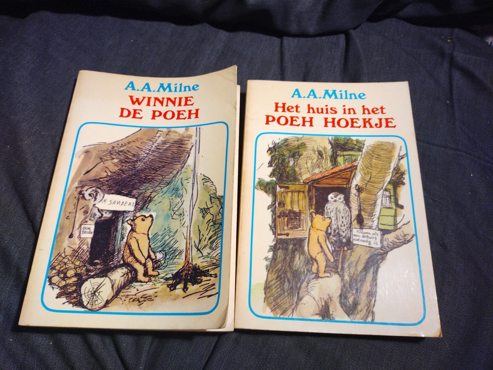 Winnie de Poeh & Het huis in het Poeh-hoekje (2 boeken), Boeken, Ophalen of Verzenden, Gelezen, A.A. Milne, Fictie algemeen