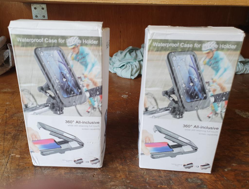 Telefoonhouders voor fiets + motor, Fietsen en Brommers, Fietsaccessoires | Overige Fietsaccessoires, Ophalen of Verzenden, Nieuw