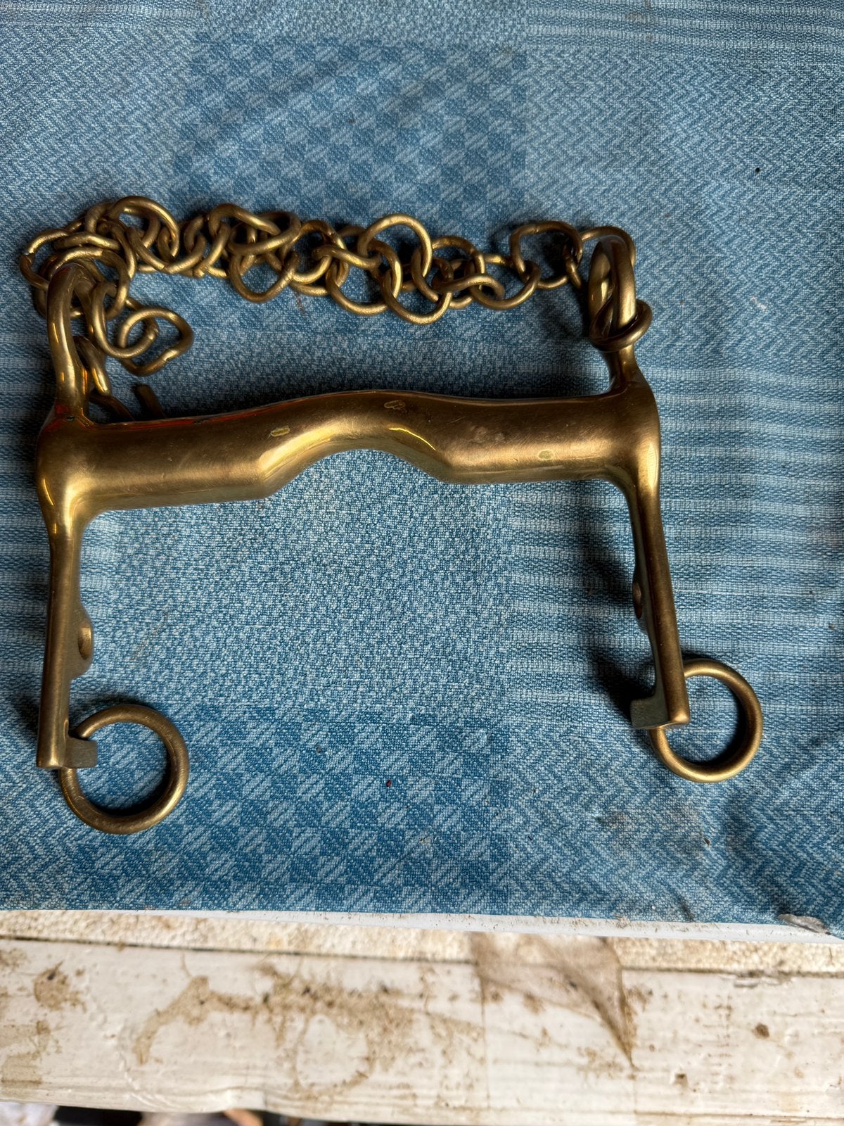 Koper dressuur bit, Ophalen of Verzenden, Nieuw, Dressuur, Bit