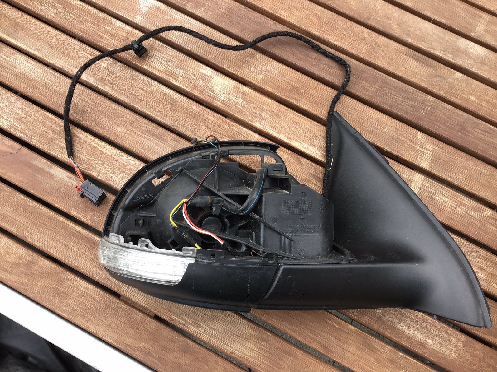 Spiegel mechanisme vw tiguan rechts, Auto-onderdelen, Ophalen of Verzenden, Gebruikt, Volkswagen