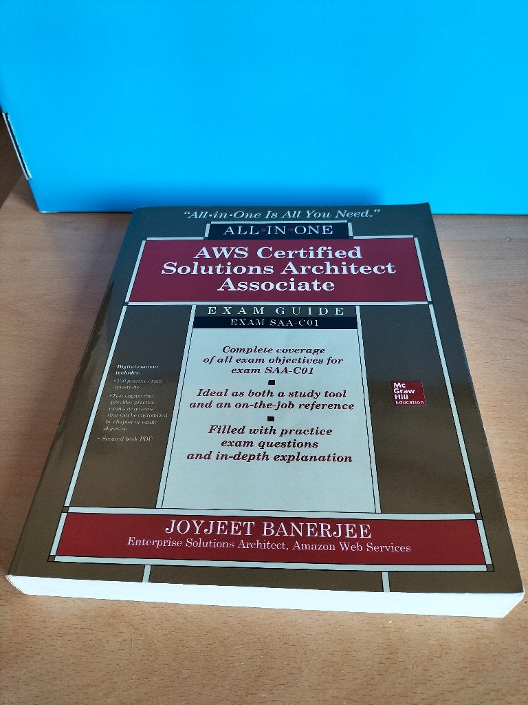 AWS Certified Solutions Architect Associate Exam Guide, Boeken, Schoolboeken, Informatica en Computer, Ophalen of Verzenden, Zo goed als nieuw