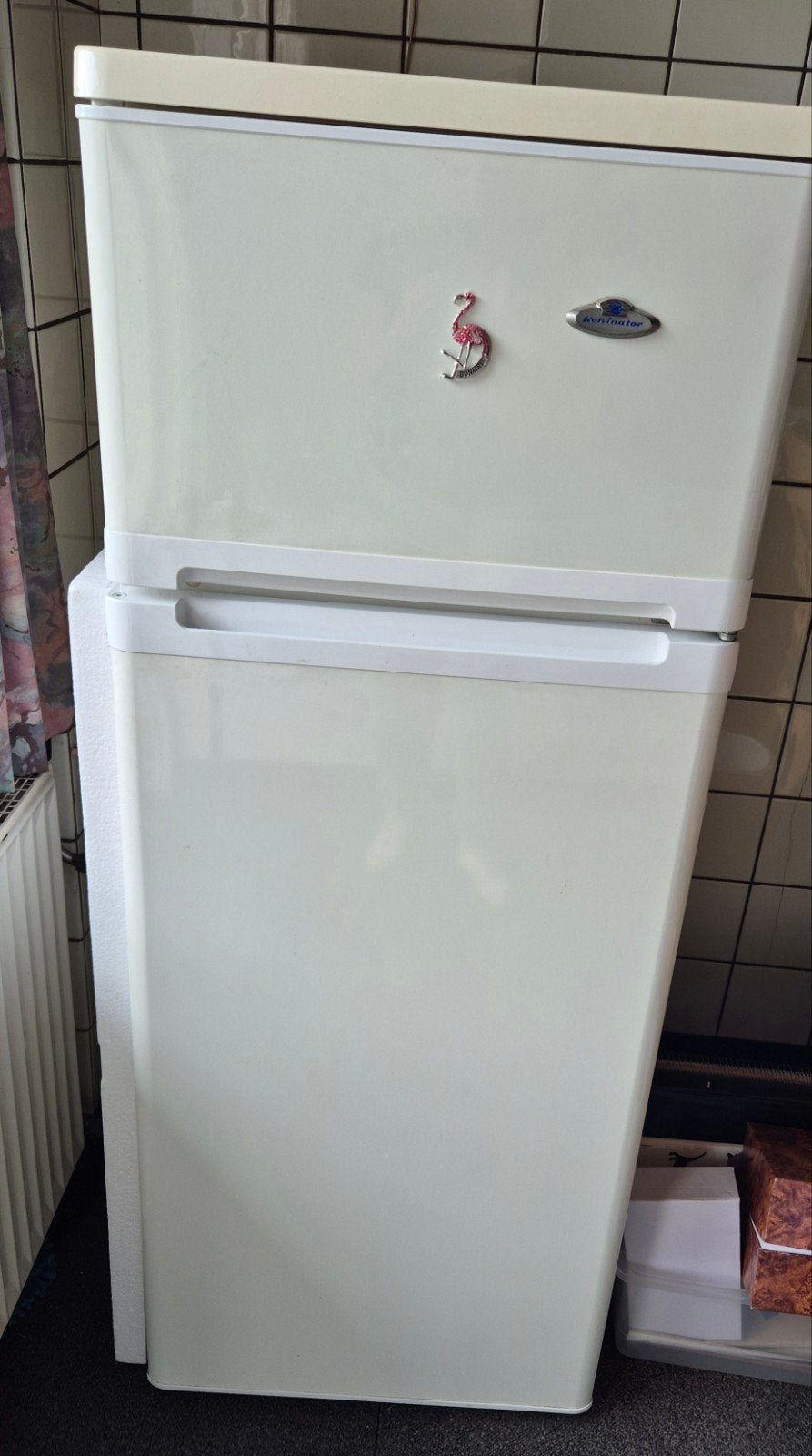Koel/diepvries van het merk Kelvinator, Minder dan 75 liter, Ophalen, Gebruikt, Met vriesvak