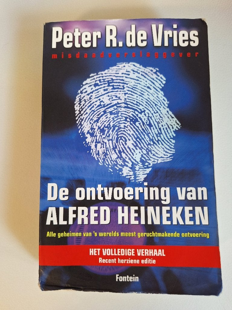 De ontvoering van Alfredo Heineken - Peter R. de Vries, Ophalen of Verzenden, Gelezen, Peter R. de Vries
