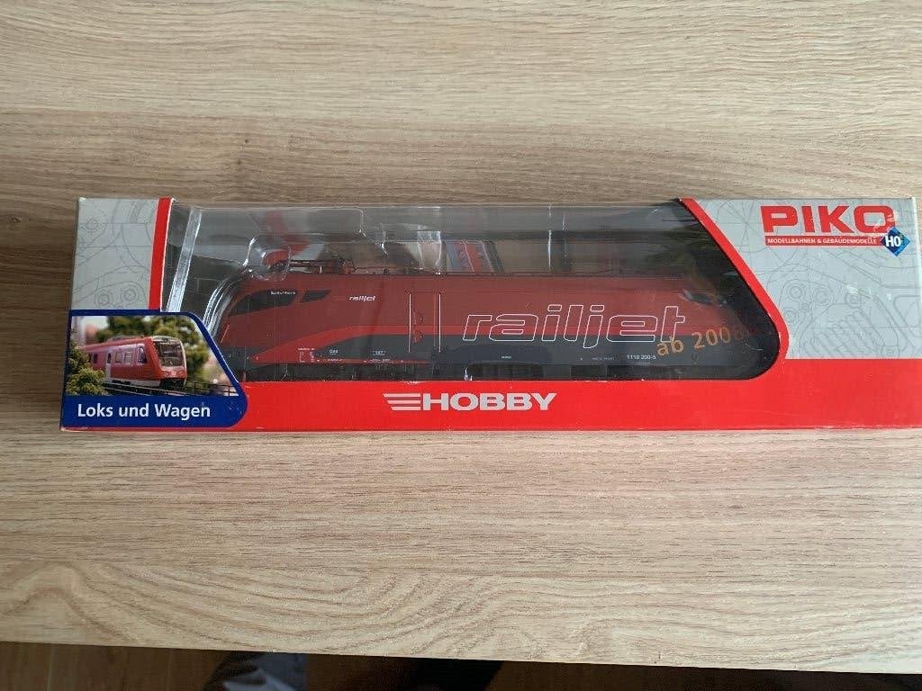 Piko Railjet speciale editie "Wenen" Piko 57498 in OVP, Hobby en Vrije tijd, Modeltreinen | H0, Gebruikt, Gelijkstroom, Locomotief