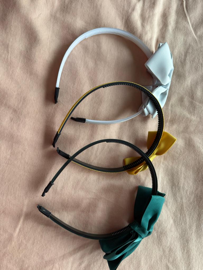 3 leuke kinder haarbanden met strikjes, Ophalen of Verzenden, Zo goed als nieuw