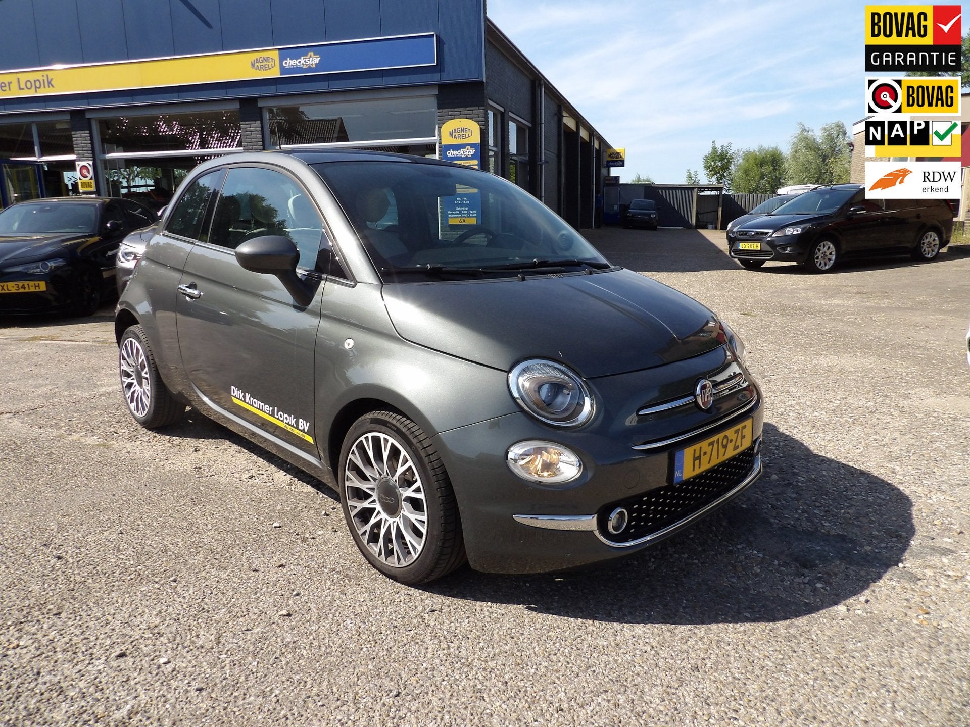 Fiat 500 1.0 Hybrid Star / Rijklaarprijs, Voorwielaandrijving, 12 maanden, Euro 6, 4 stoelen