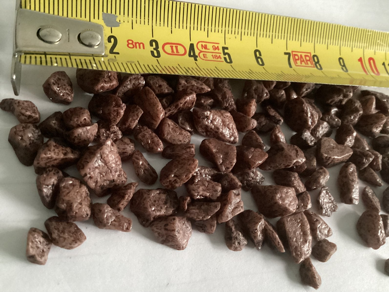 Sierstenen mica decorations granulaat 3,5 kilo geheel nieuw, Rond, Nieuw, Ophalen of Verzenden, Minder dan 40 cm