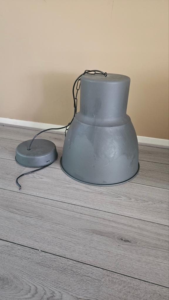 IKEA Hektar hanglamp, Ophalen, Gebruikt, Metaal, Industrieel