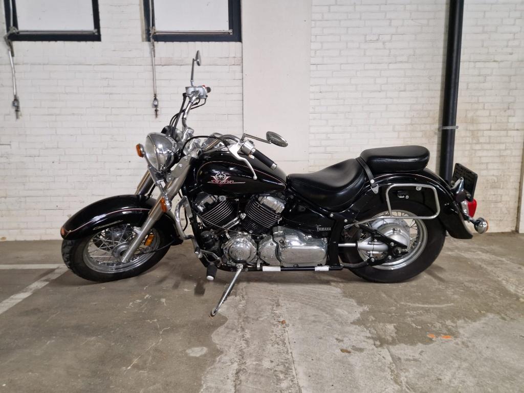 Yamaha Dragstar Classic XVS 650 met accessoires, 2 cilinders, Gebruikt, Particulier, Handgeschakeld