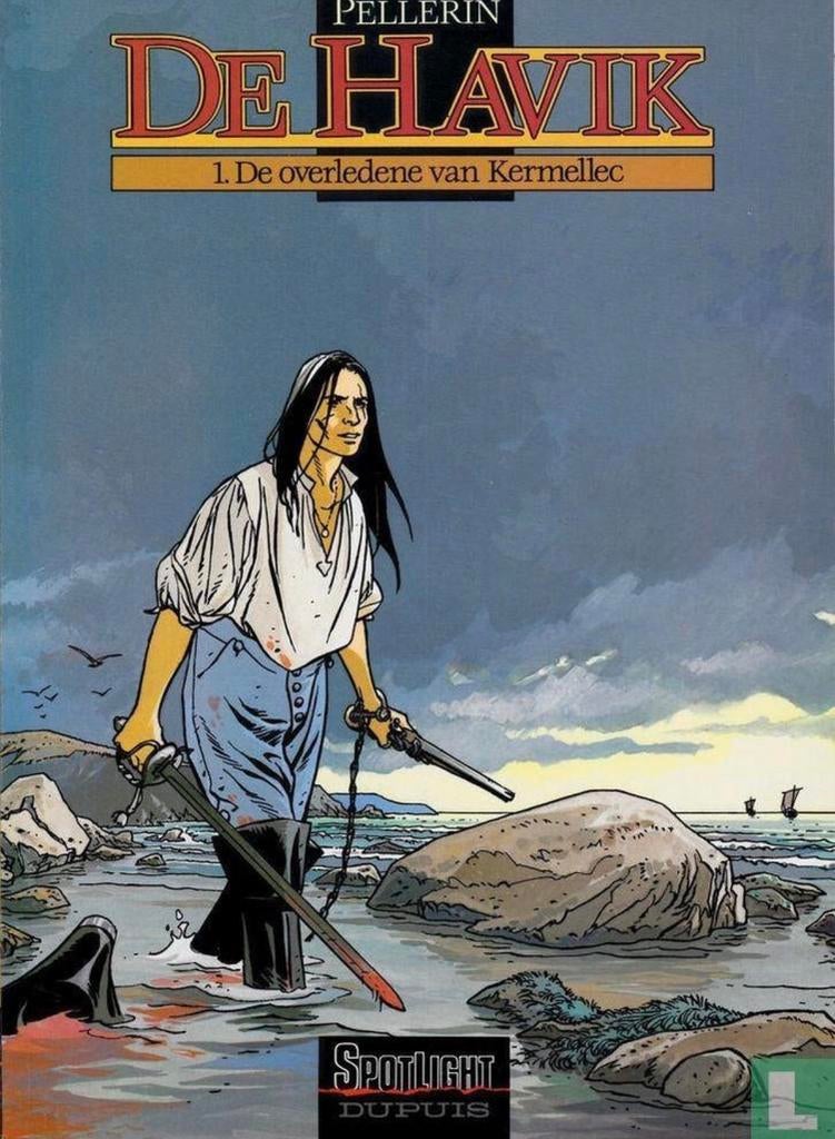 De Havik 1. De overledene van Kermellec, Eén stripboek, Ophalen of Verzenden, Zo goed als nieuw