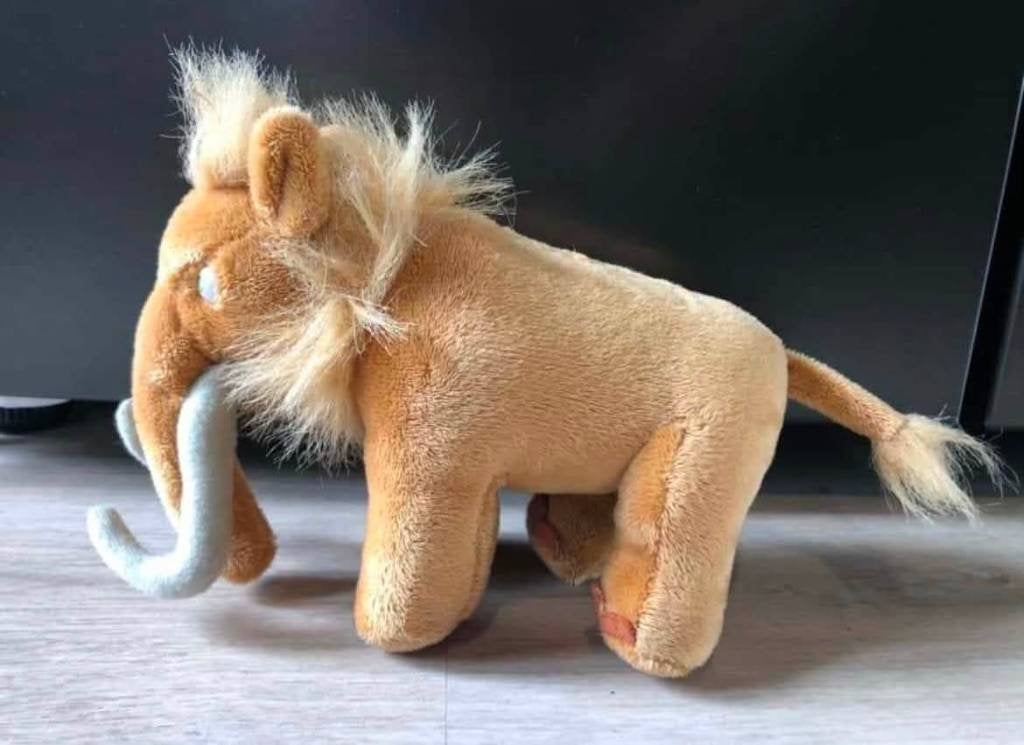 Ice Age knuffel - Gratis bij aankoop van een andere knuffel, Ophalen of Verzenden, Gebruikt, Overige typen, Met label