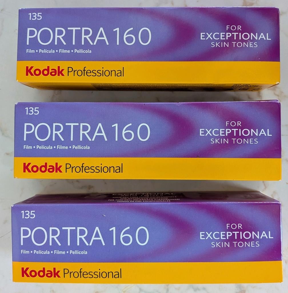Kodak Portra 160 (vriezergekoeld; verlopen 01-2025), Audio, Tv en Foto, Filmrollen, Ophalen of Verzenden, 35mm film