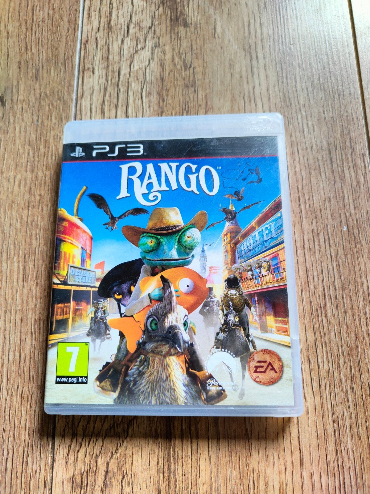 PS3 spel - Rango, 1 speler, Ophalen of Verzenden, Zo goed als nieuw, Vanaf 3 jaar