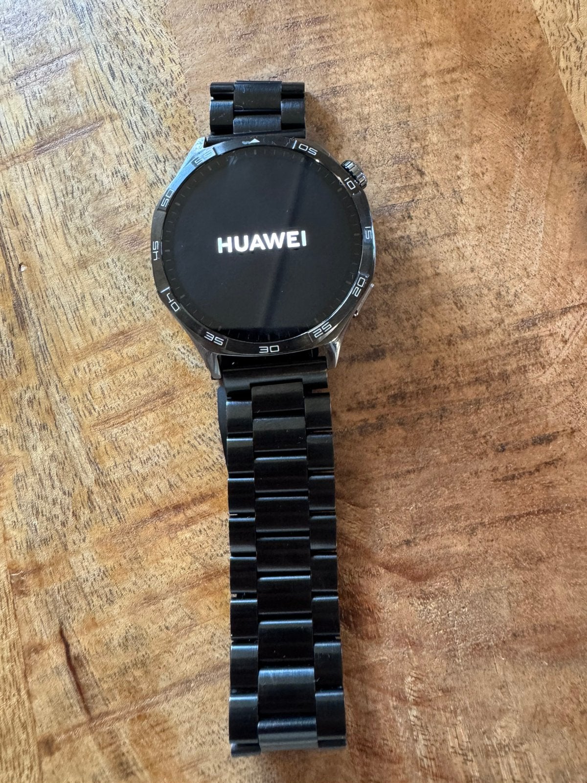 Huawei Watch GT 5 (46mm) + Luxe Metalen Schakelband, Sieraden, Tassen en Uiterlijk, Smartwatches, Ophalen of Verzenden, Zo goed als nieuw