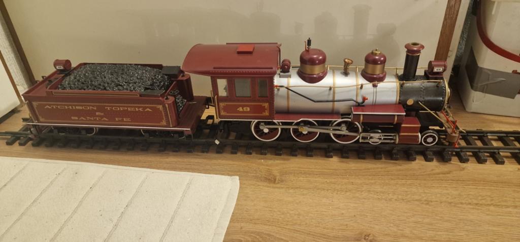 Bachmann Locomotief met Tender - Geluid & Rook&licht, Overige merken, Gebruikt, Locomotief, Gelijkstroom of Wisselstroom