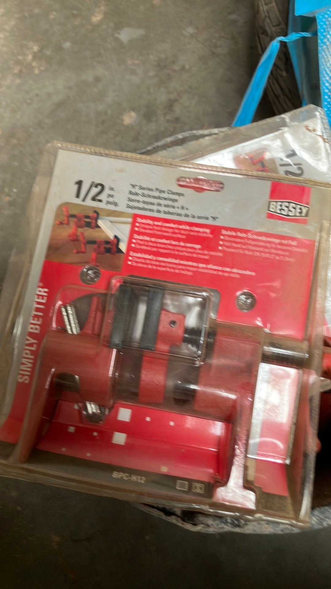 Bessy pijpklemmen serre joint, Doe-het-zelf en Verbouw, Ophalen of Verzenden, Zo goed als nieuw