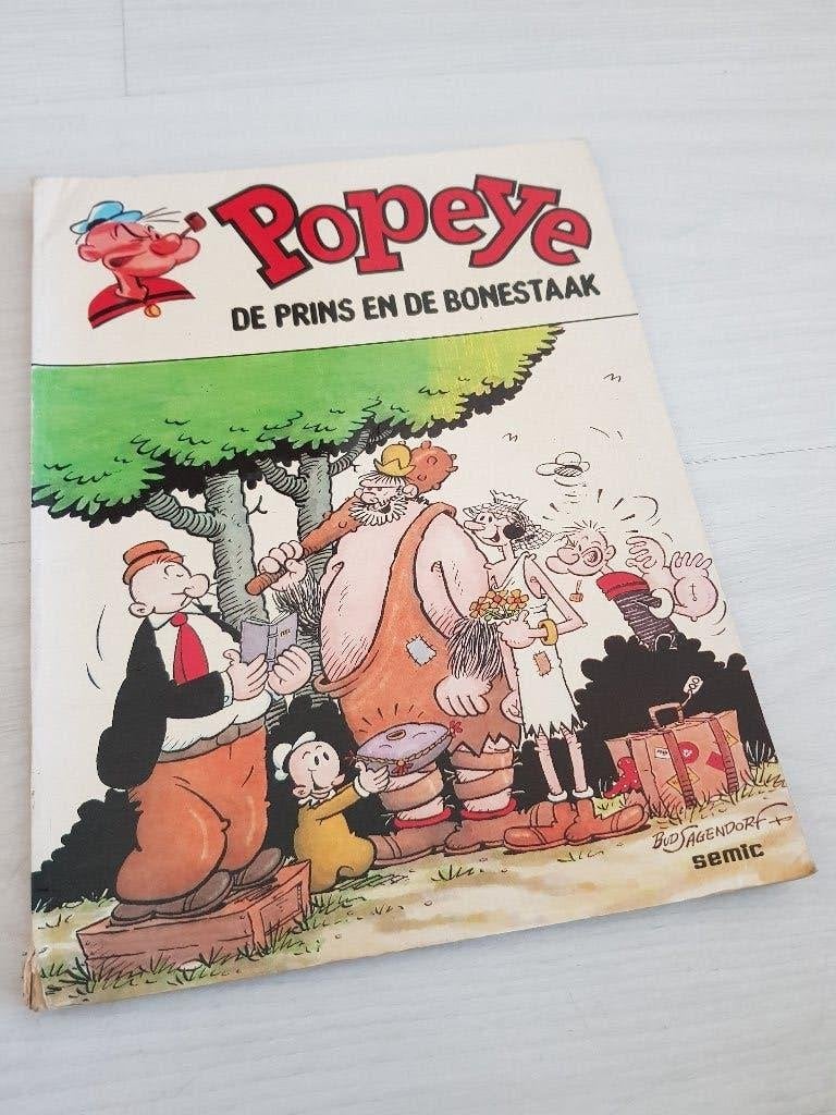 Popeye, Gelezen, E.C. Segar, Eén stripboek, Ophalen of Verzenden