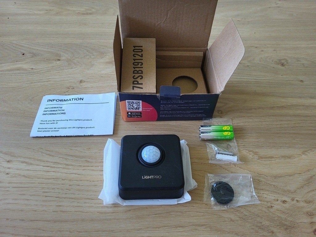 Lightpro Motion Sensor Smart (Zigbee) Nieuw in doos!, Overige typen, Ophalen of Verzenden, 250 watt of meer, Bewegingssensor