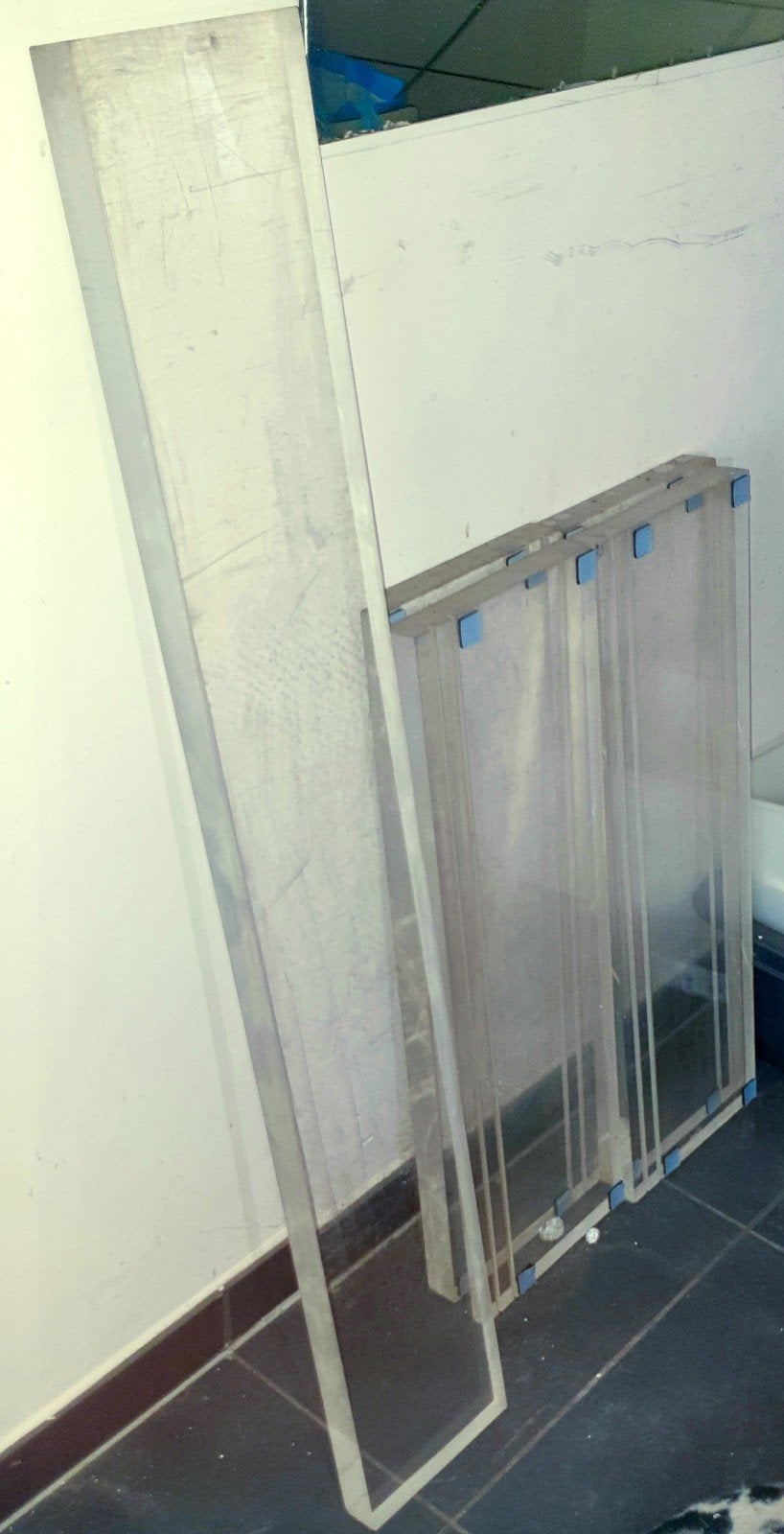 4 + 1 GRATIS Plexiglas / acrylaat 35mm DIK, Doe-het-zelf en Verbouw, Platen en Panelen, Ophalen