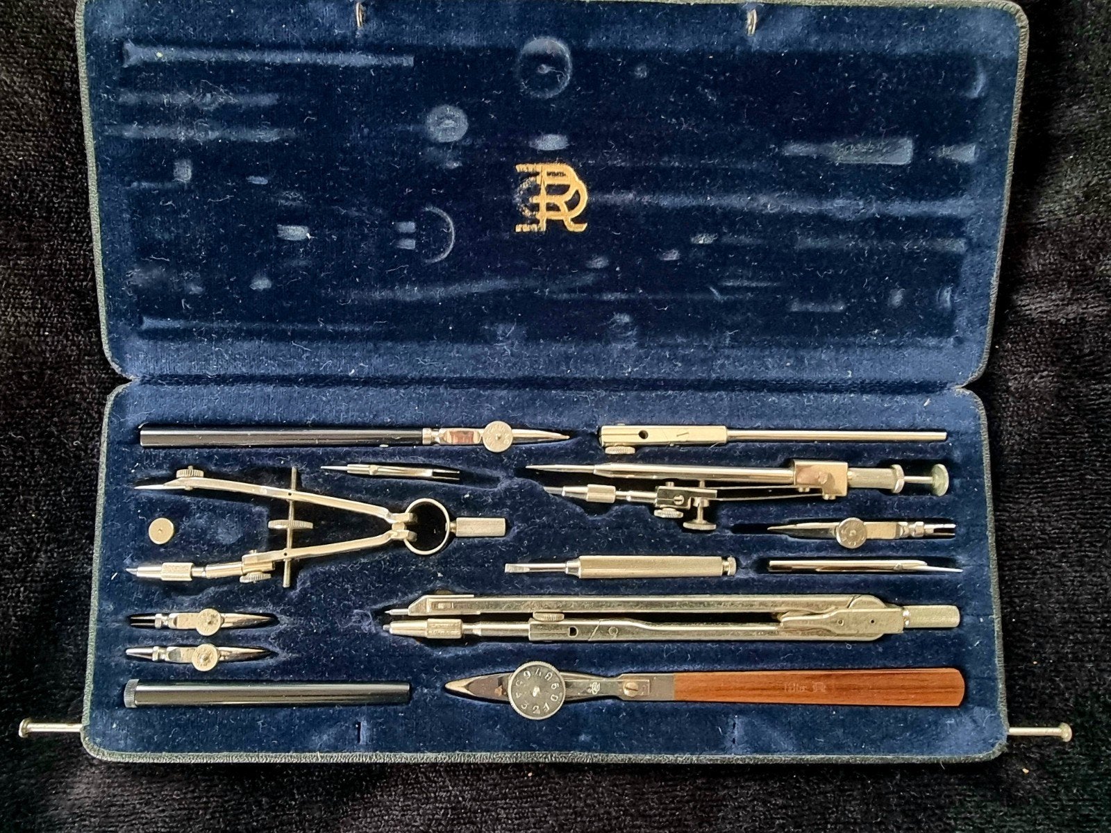Antieke EO Richter & Co Precision Tekenset VIIpS Cartesius V, Antiek en Kunst, Verzenden