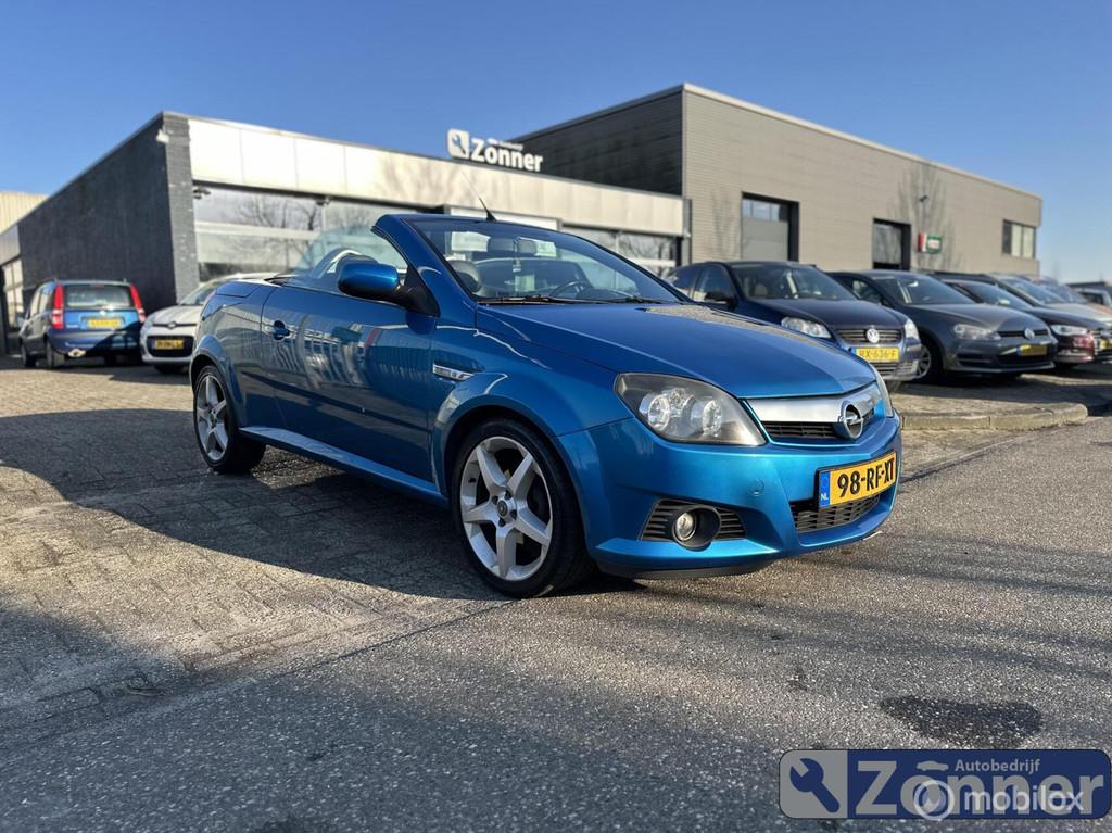 Opel Tigra TwinTop 1.8-16V Sport, Auto's, Opel, 125 pk, Gebruikt, 4 cilinders, Blauw