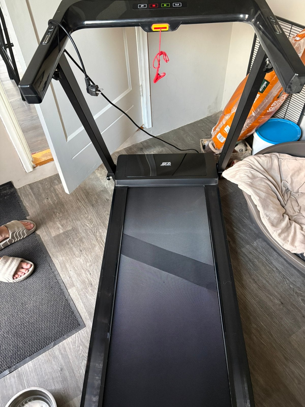 Loopband - Senz Sports M3500 paar keer gebruikt, Sport en Fitness, Ophalen, Zo goed als nieuw, Metaal, Loopband