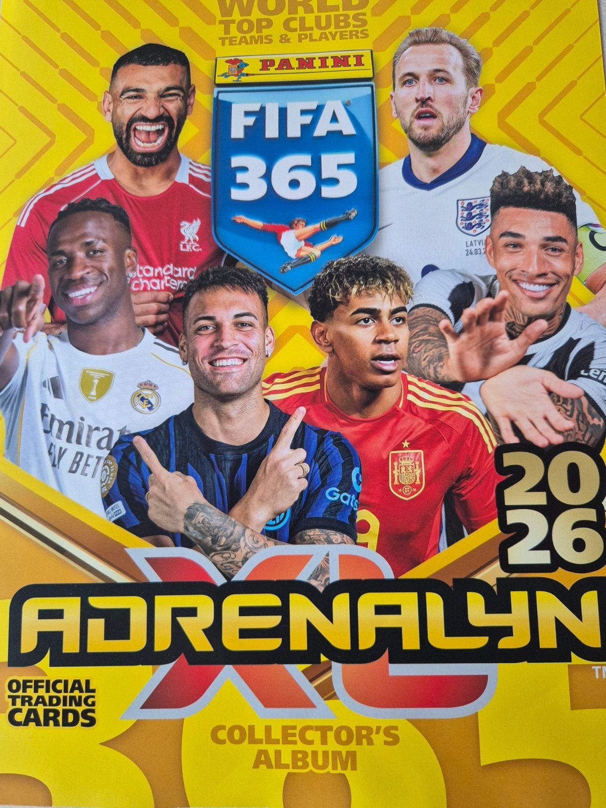 Panini Adrenalyn XL 2026 Fifa 365, Ophalen of Verzenden, Zo goed als nieuw, Plaatje