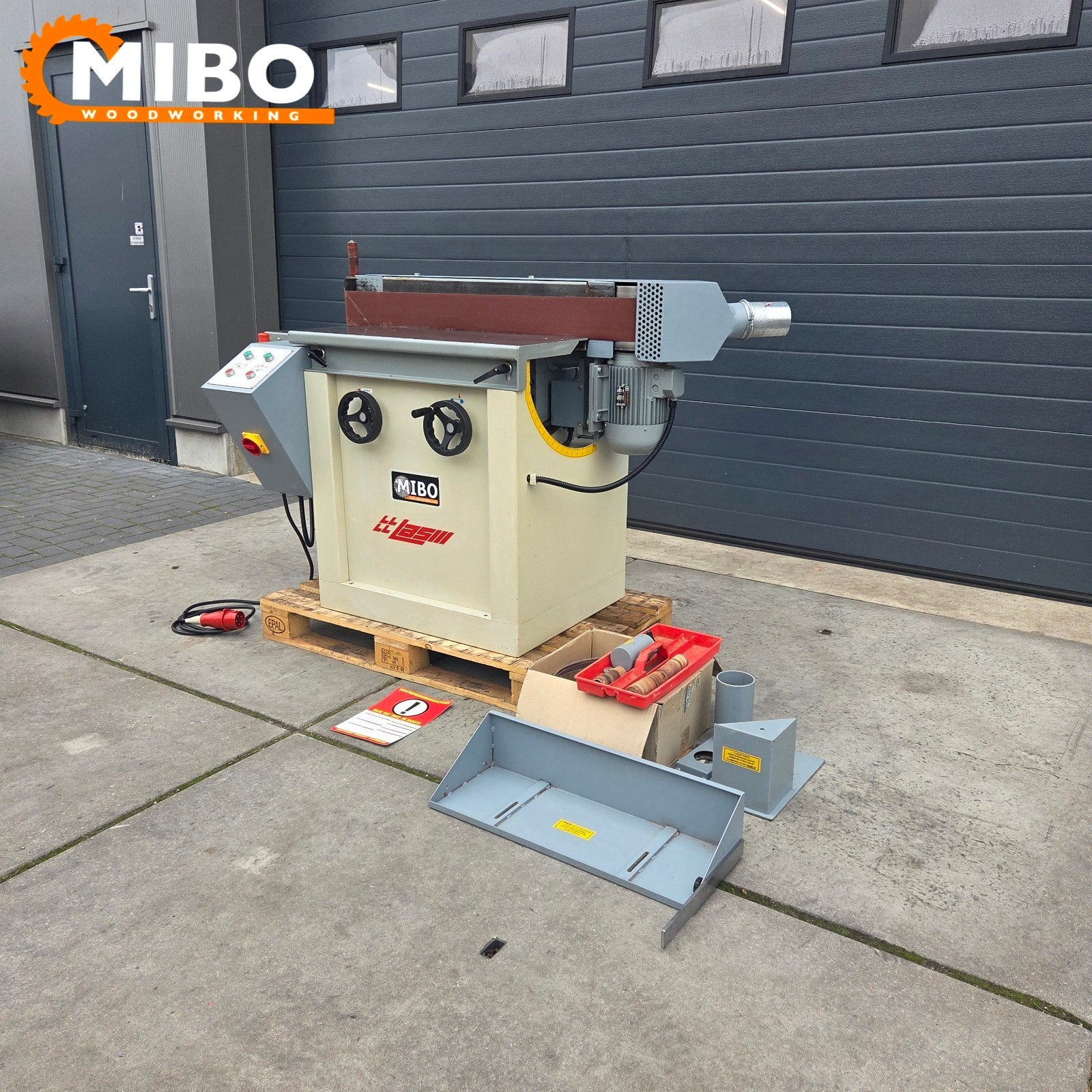Volpato kantenschuurmachine Oscillerend *** compleet ***, Doe-het-zelf en Verbouw, Gereedschap | Schuurmachines, Ophalen of Verzenden