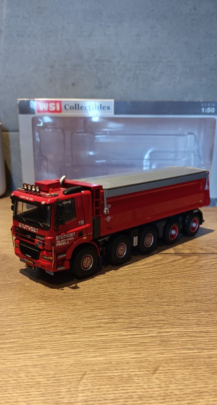 wsi Ginaf Stutvoet, Hobby en Vrije tijd, Ophalen of Verzenden, Zo goed als nieuw, Bus of Vrachtwagen, Wsi