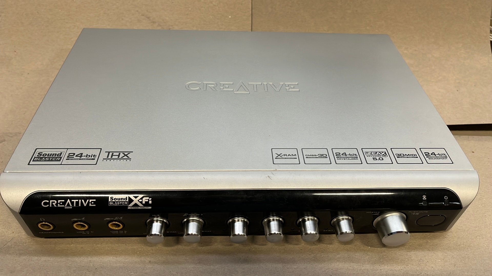 Creative Sound Blaster X-Fi Elite Pro SB0550 + SB0510, Computers en Software, Intern, Creative Sound Blaster, Creative Technology Ltd.