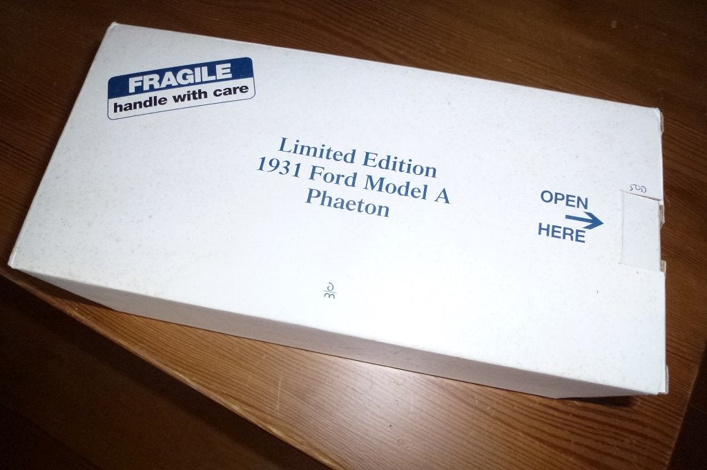 danbury mint ford model A phaeton 1931, Ophalen of Verzenden, Zo goed als nieuw, Auto, Overige merken