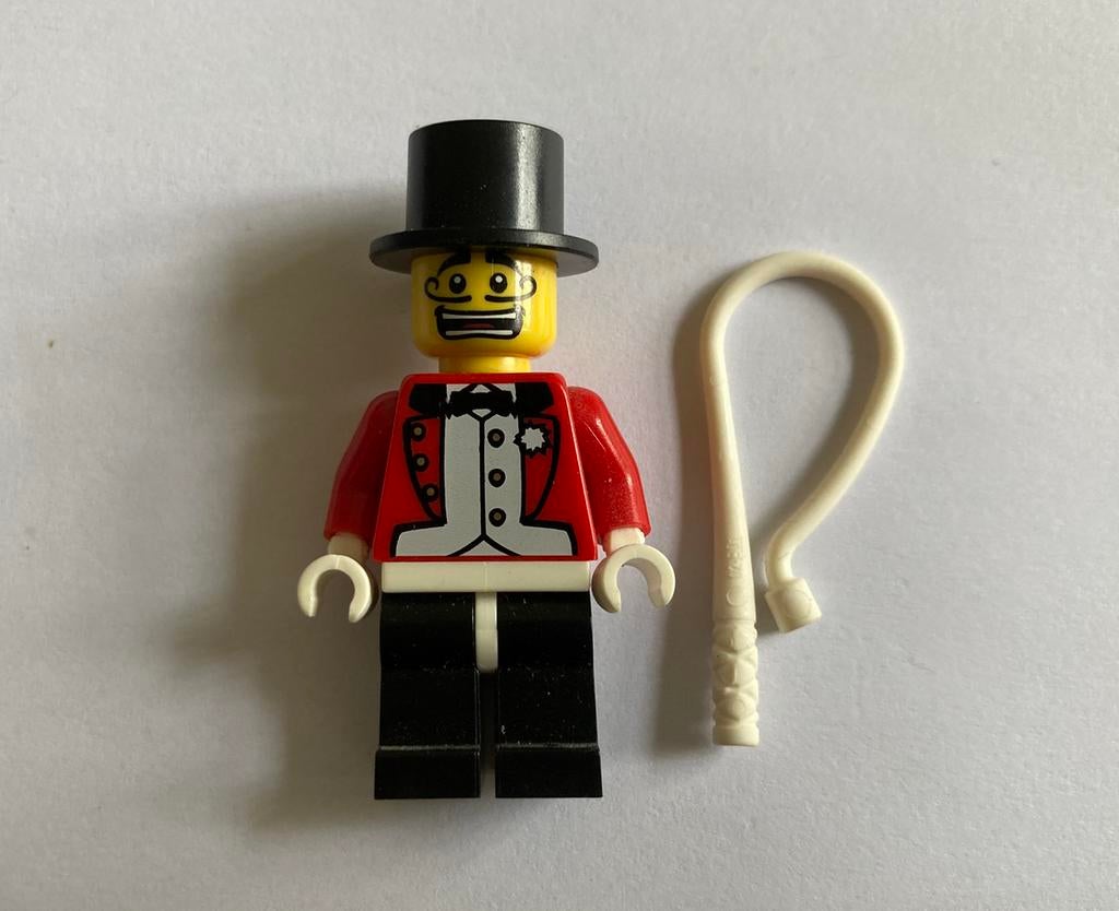Lego serie 2 Dompeteur circus minifiguren minifigures figuur, Ophalen of Verzenden, Zo goed als nieuw