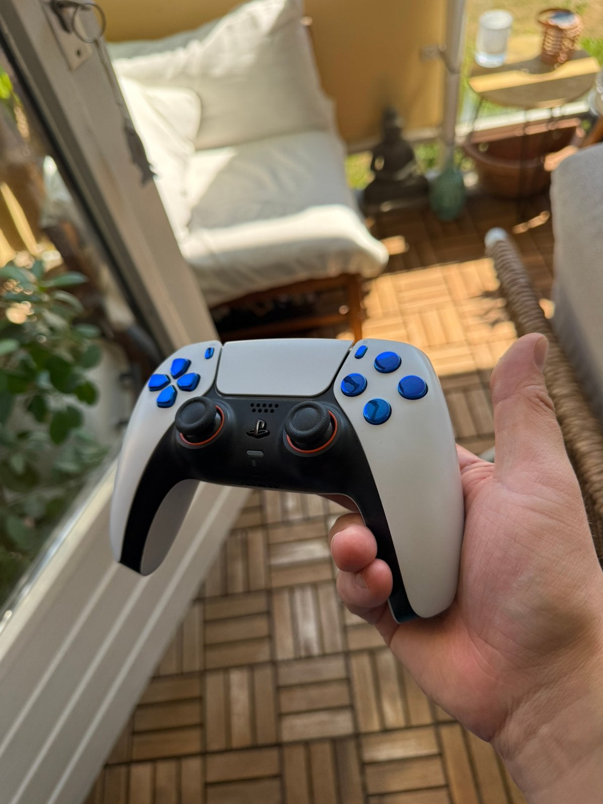 Custom PS5 Controller TMR Sticks, Ophalen of Verzenden, Zo goed als nieuw