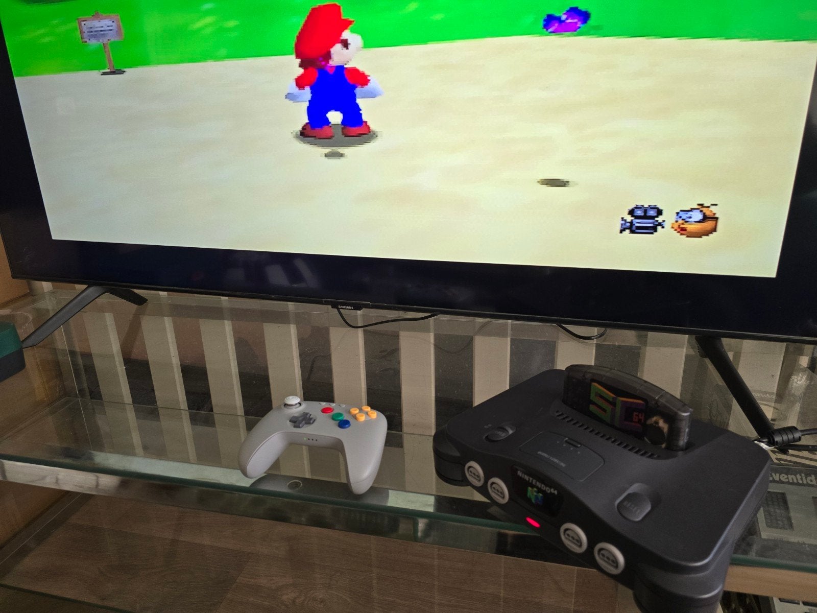 Nintendo 64 met HDMI output en Bluetooth, Spelcomputers en Games, Spelcomputers | Nintendo 64, Verzenden, Refurbished, Zonder controller
