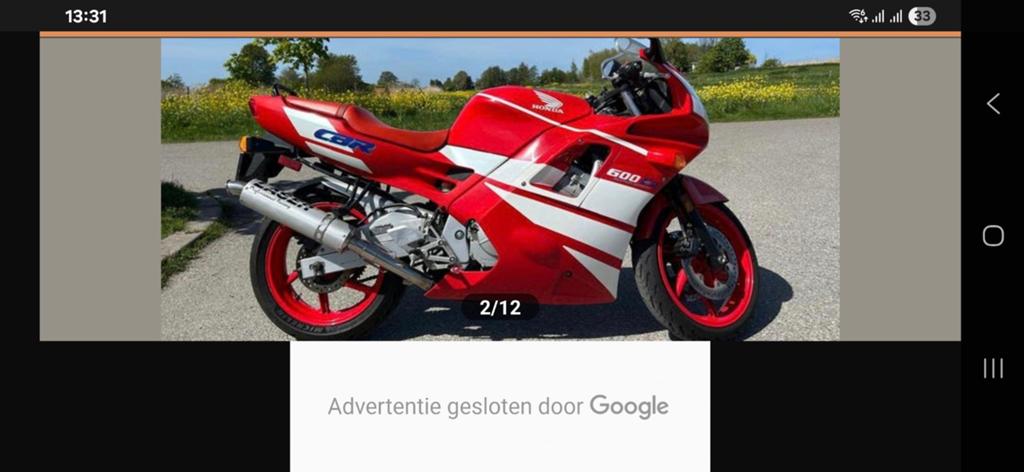 Honda CBR 600 F Sportmotor - Rood/Wit, Motoren, Motoren | Honda, Particulier, Sport