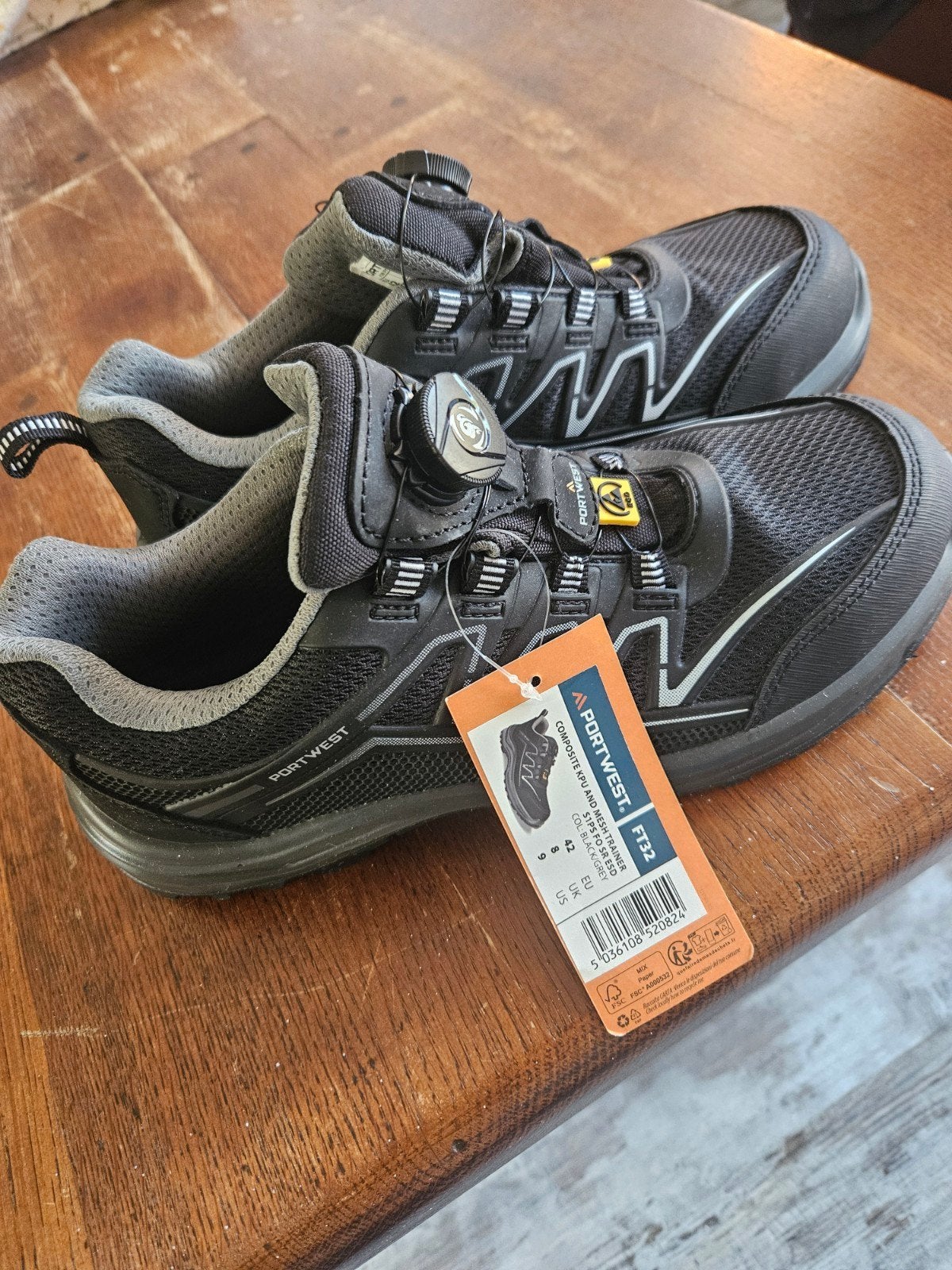 Portwest FT32 S1PS FO SR ESD Veiligheidsschoenen Maat 42, Ophalen of Verzenden, Nieuw