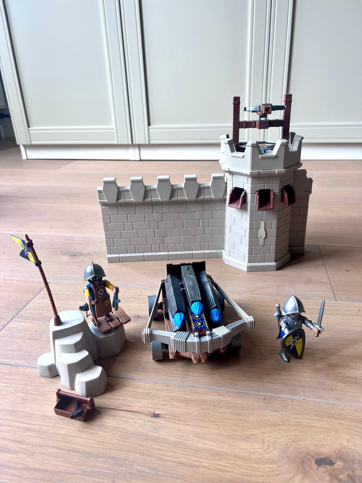 Playmobil Kasteel met Katapult en Ridders, Ophalen, Gebruikt