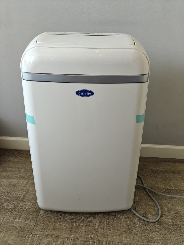 Carrier mobiele airco, Ophalen, Koelen en Ontvochtigen, Minder dan 60 m³, Timer