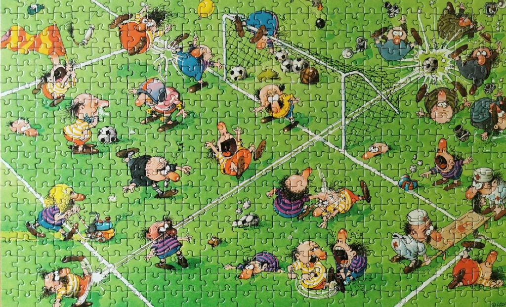 Heye puzzle – Loup – World Cup – 500 stukjes, Hobby en Vrije tijd, Ophalen of Verzenden, 500 t/m 1500 stukjes, Gebruikt, Legpuzzel