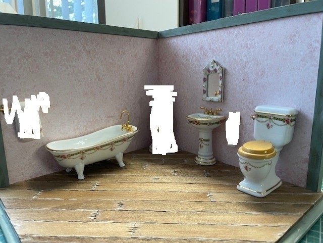 poppenhuis Reutter badkamer, Ophalen of Verzenden
