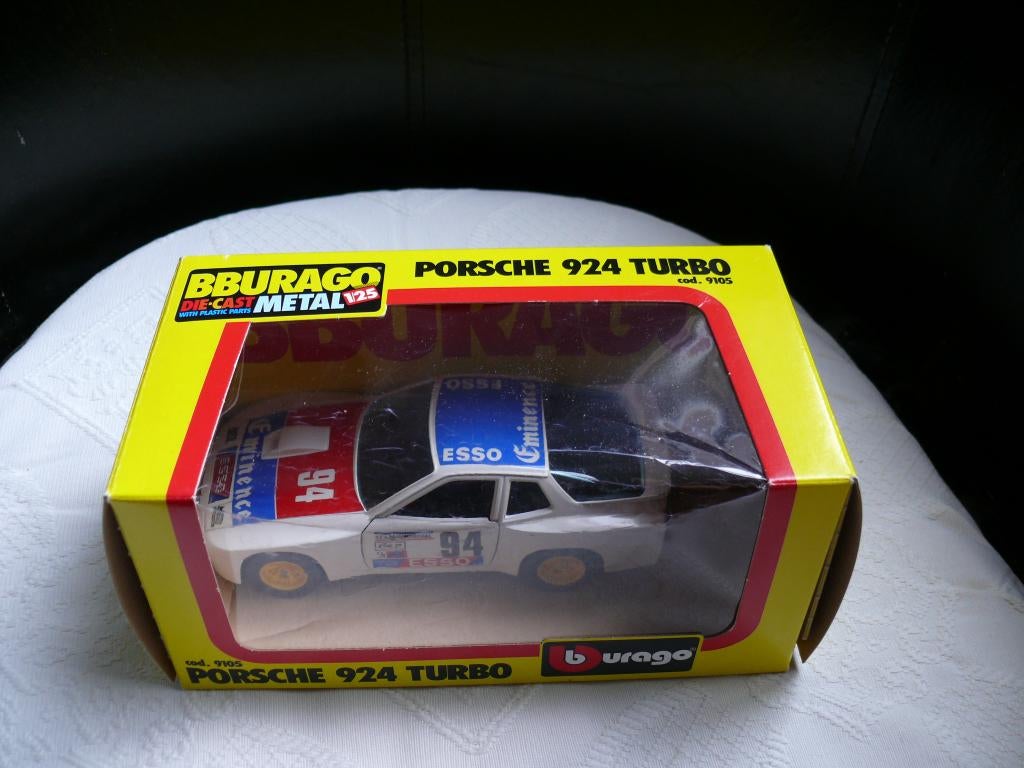 bBurago, Porsche 924 turbo cod9105, Ophalen of Verzenden, Nieuw, Auto, Bburago