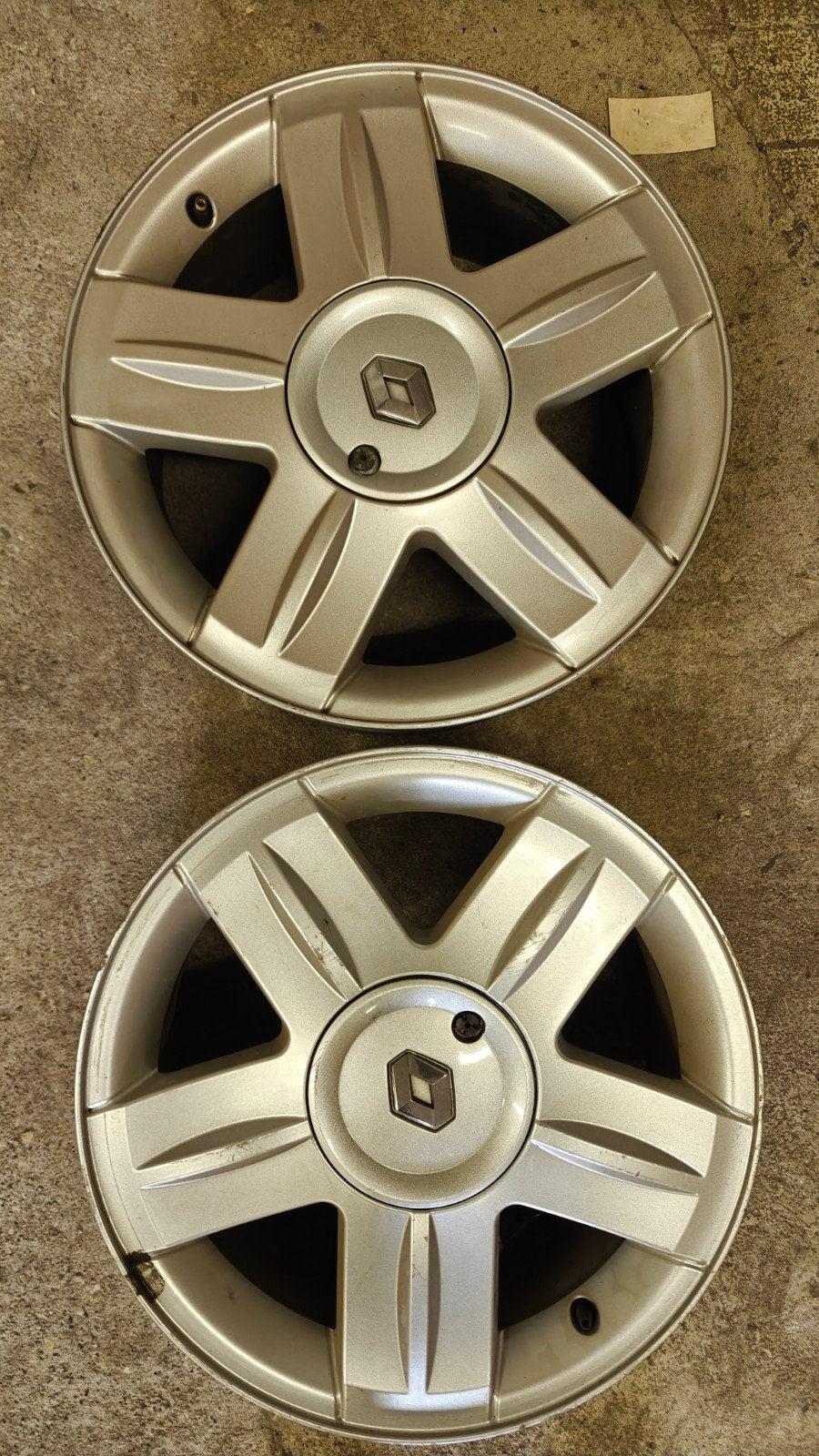 Renault R.S 16inch velgen 2x, Ophalen